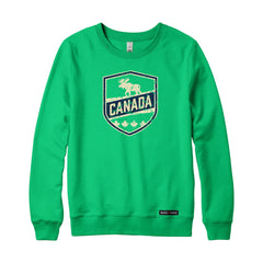 Canada Moose Crest Sweatshirt or Hoodie