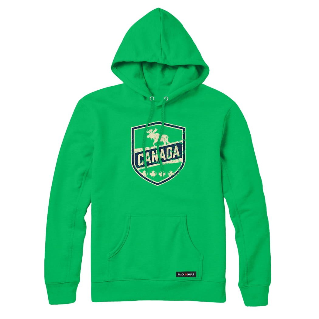 Canada Moose Crest Sweatshirt or Hoodie