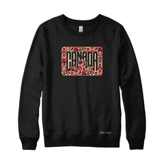 Canada Retro Leaf Patchwork Sweatshirt or Hoodie