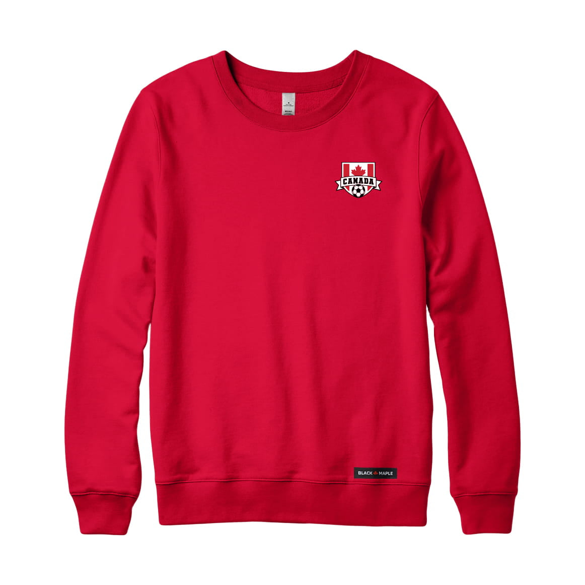 Canada Soccer Game Score Crest Sweatshirt or Hoodie