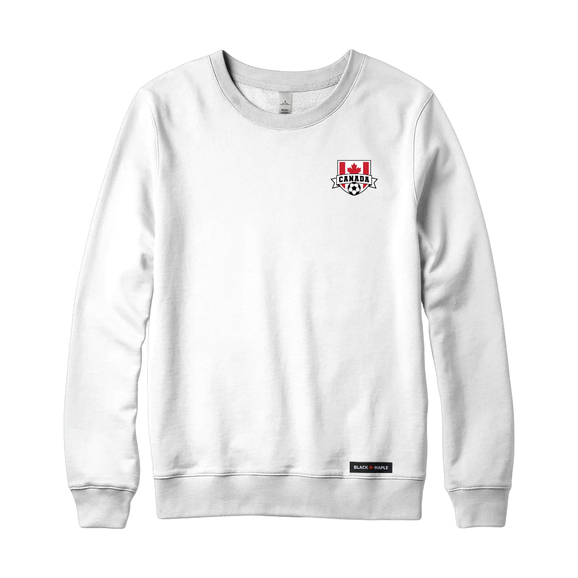 Canada Soccer Game Score Crest Sweatshirt or Hoodie