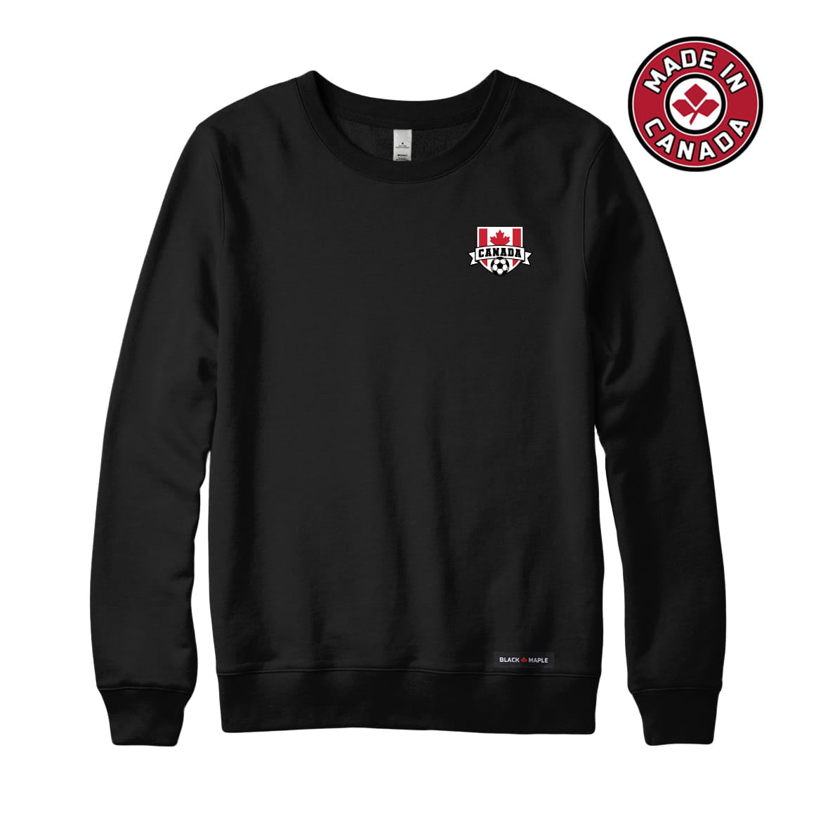 Canada Soccer Game Score Crest Sweatshirt or Hoodie