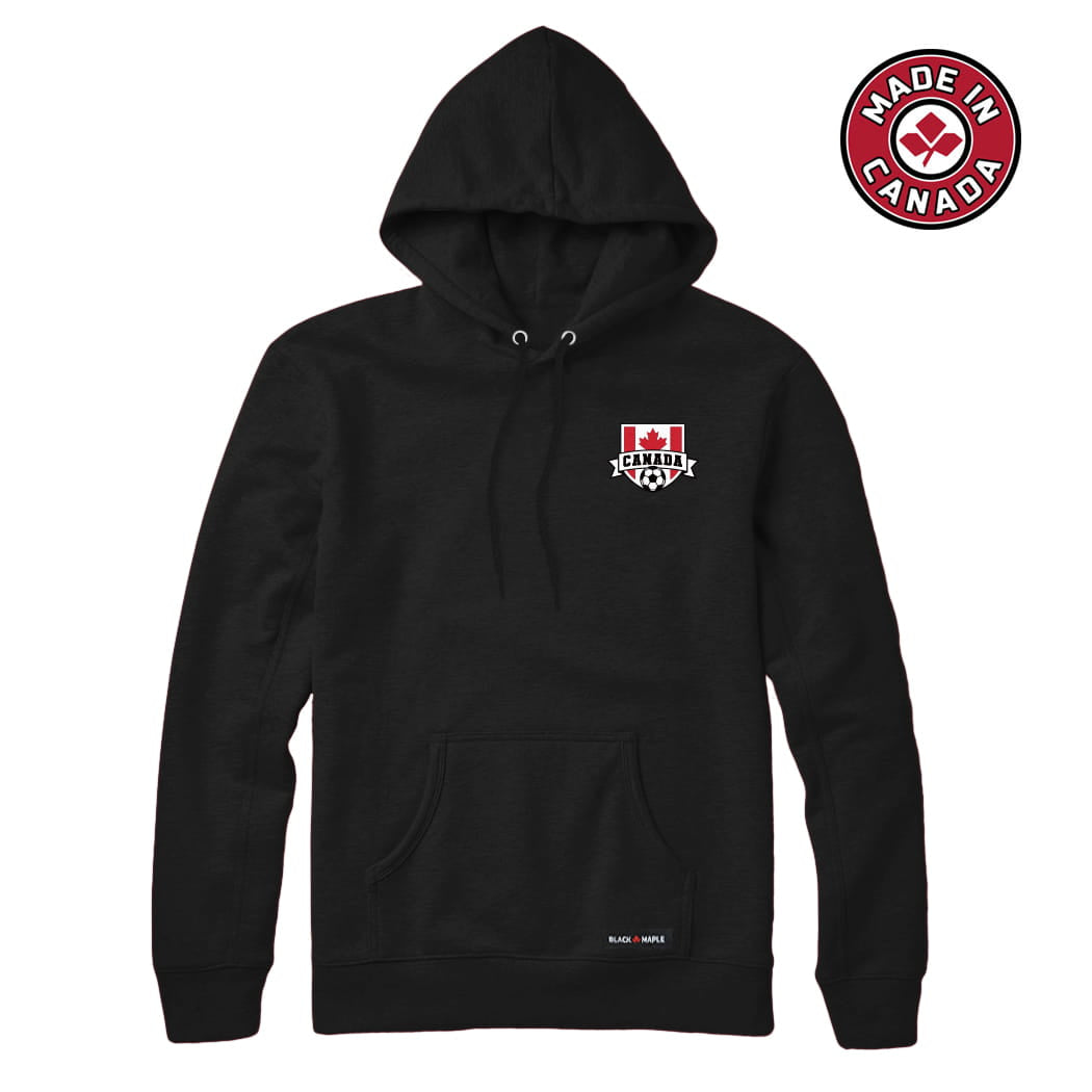 Canada Soccer Game Score Crest Sweatshirt or Hoodie