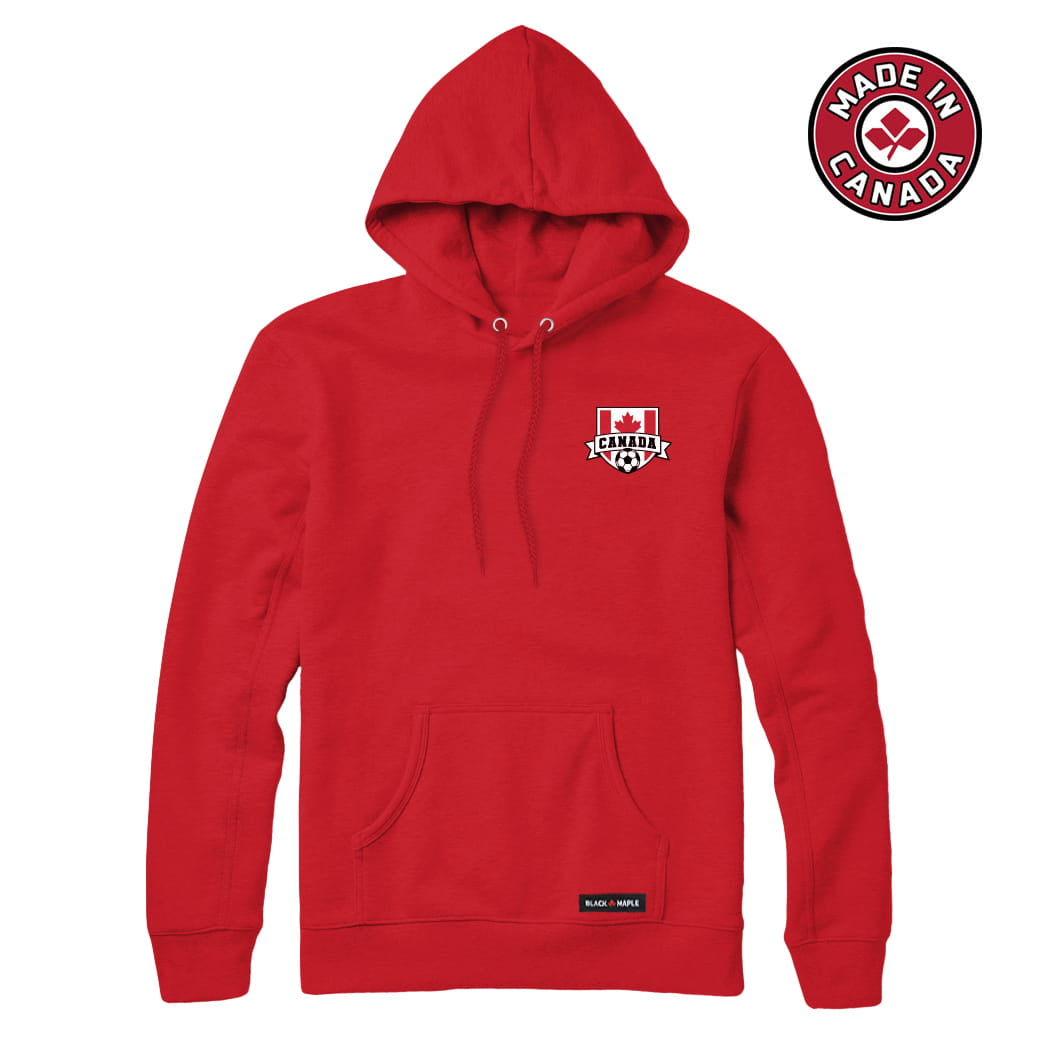 Canada Soccer Game Score Crest Sweatshirt or Hoodie