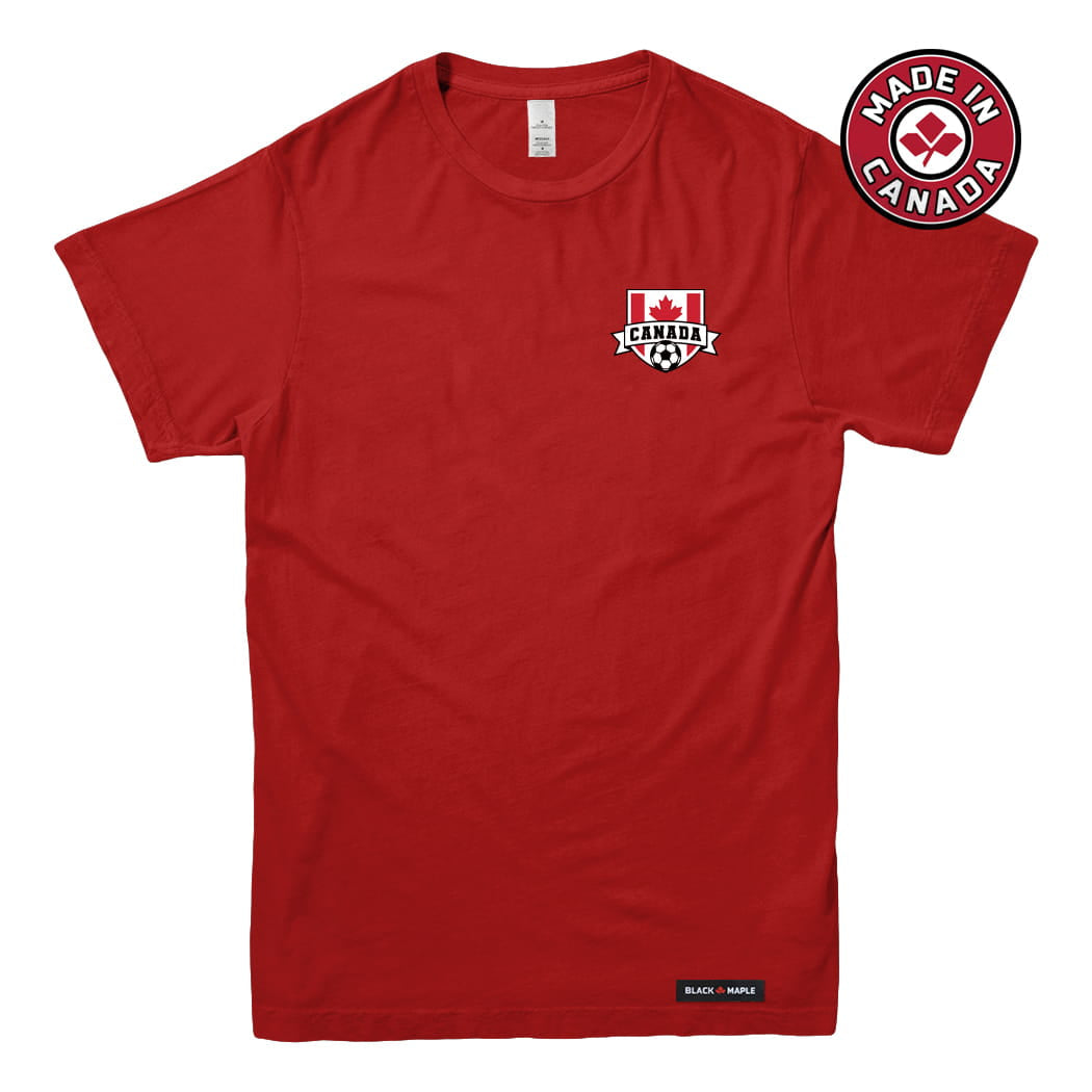 Canada Soccer Game Score Crest T-shirt