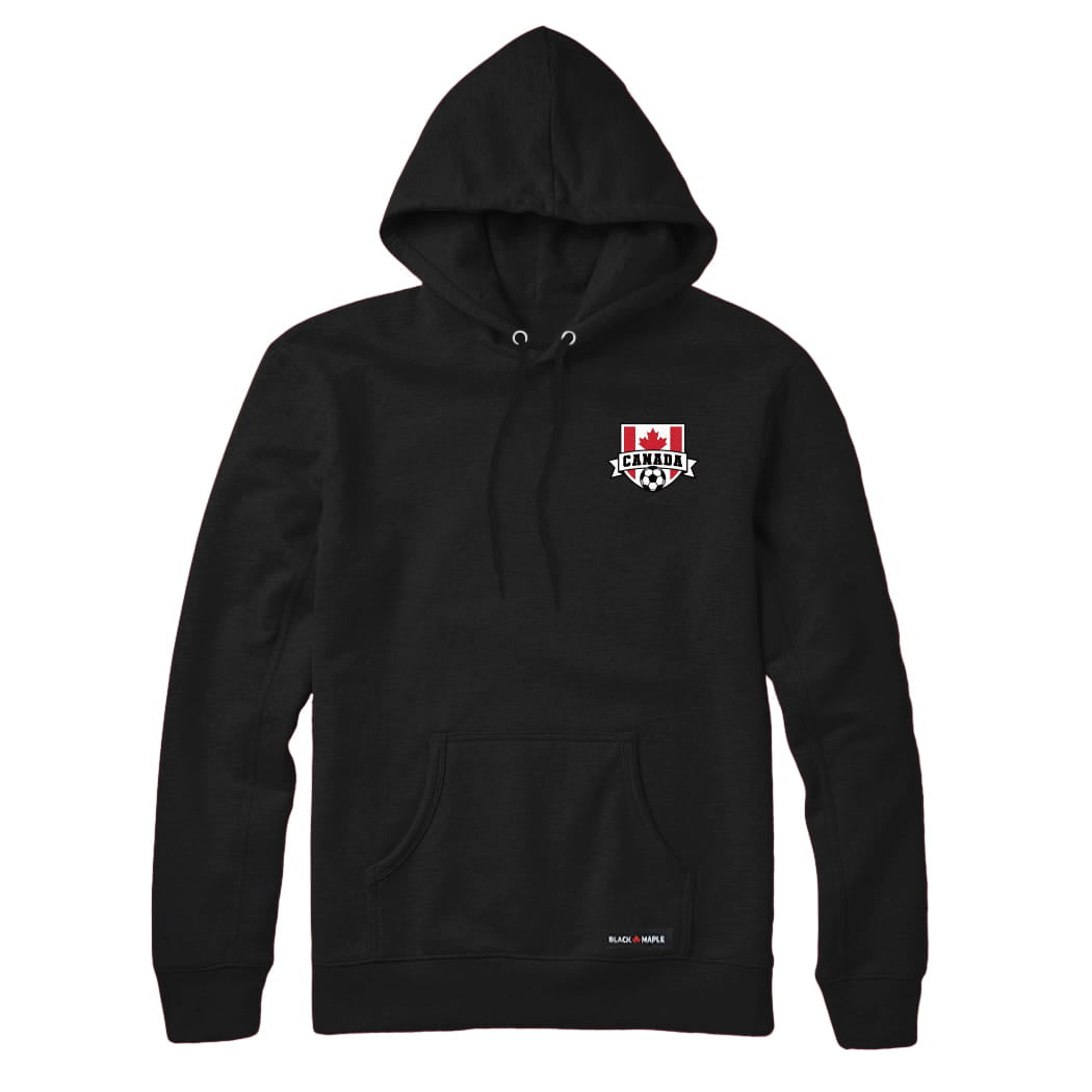 Canada Soccer Game Score Crest Sweatshirt or Hoodie