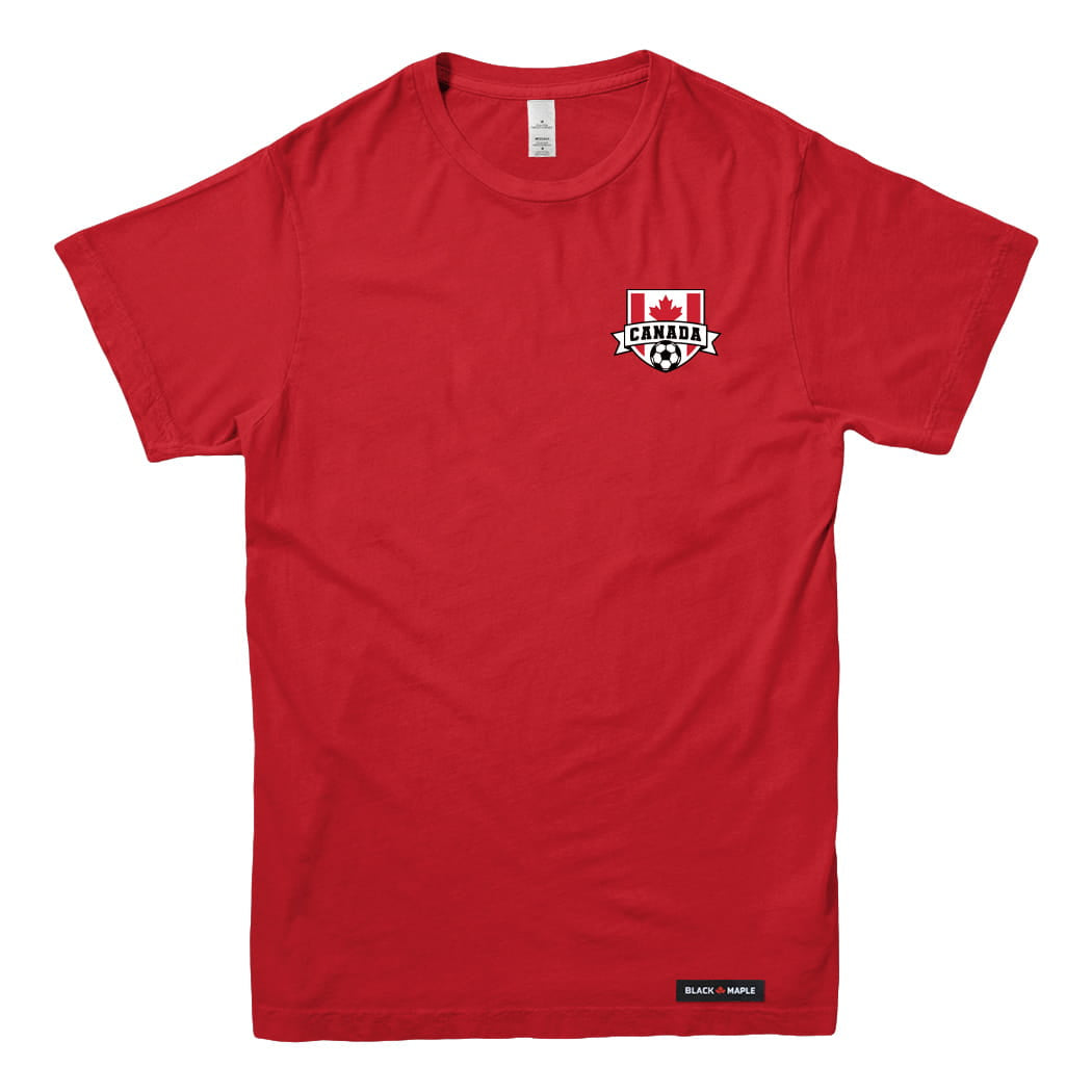 Canada Soccer Game Score Crest T-shirt