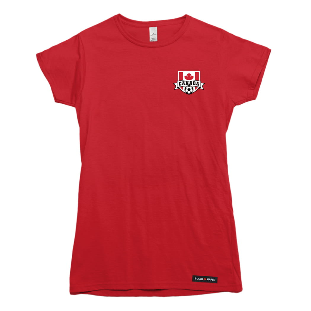 Canada Soccer Game Score Crest T-shirt