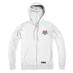 Canada Soccer Game Score Crest Full Zip Hoodie
