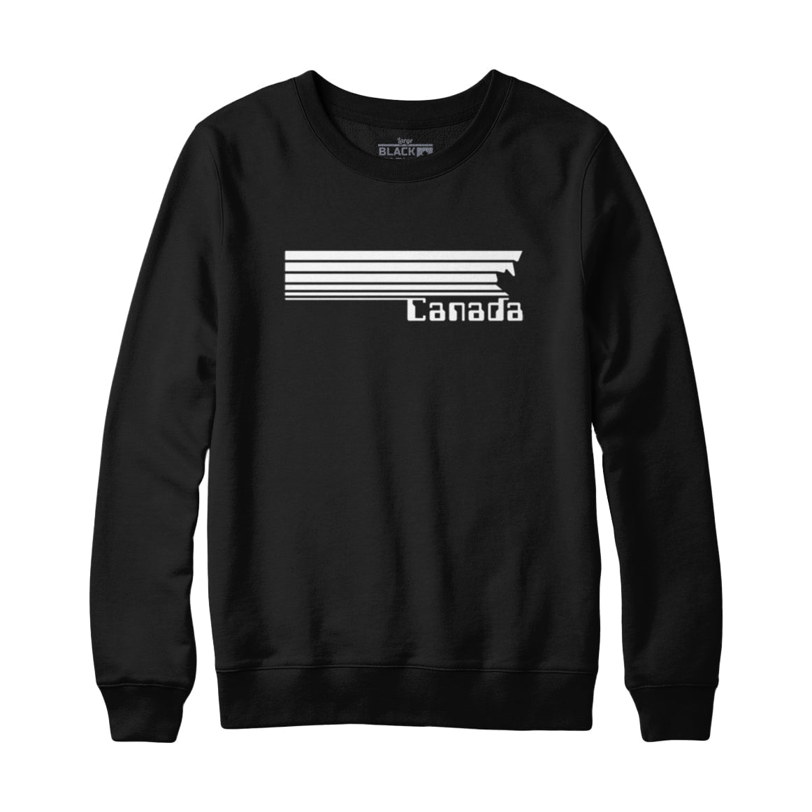 Canada 80s Retro Stripe Sweatshirt and Hoodie