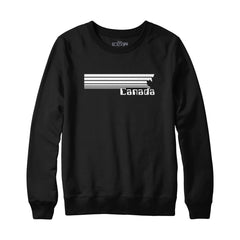 Canada 80s Retro Stripe Sweatshirt and Hoodie