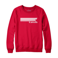 Canada 80s Retro Stripe Sweatshirt and Hoodie