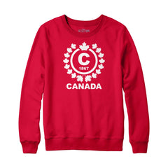 Canada Crest Sweatshirt and Hoodie