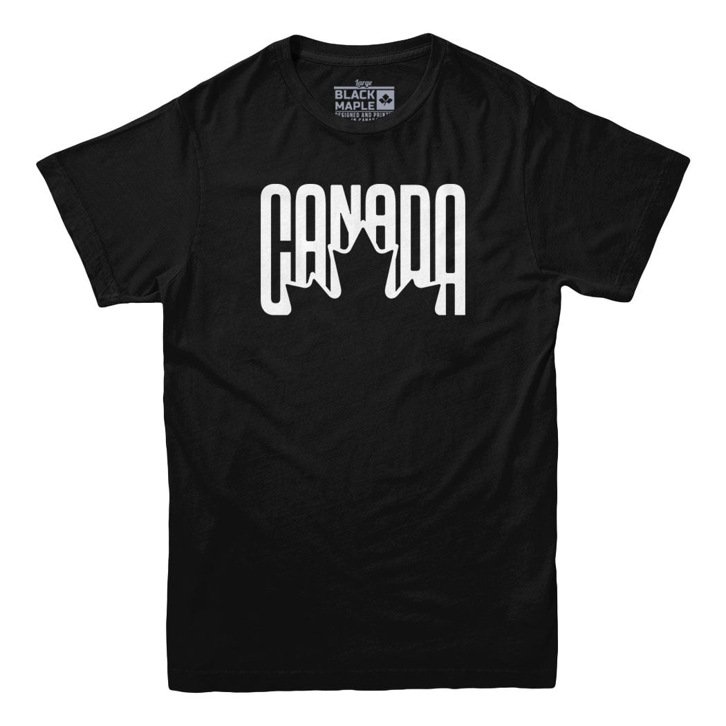 Canada Leaf Retro Design T-shirt