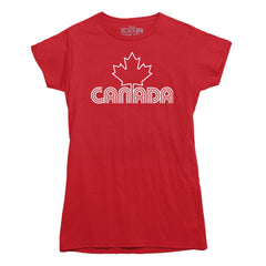 Canada Day Retro Design T-shirt