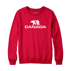 Canada Polar Bear Design Sweatshirt and Hoodie