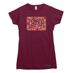 Canada Retro Leaf Patchwork T-shirt