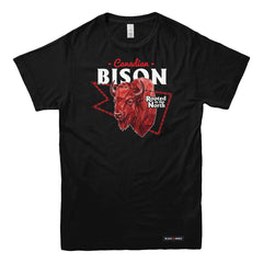 Canadian Bison Low Poly Bust T-shirt
