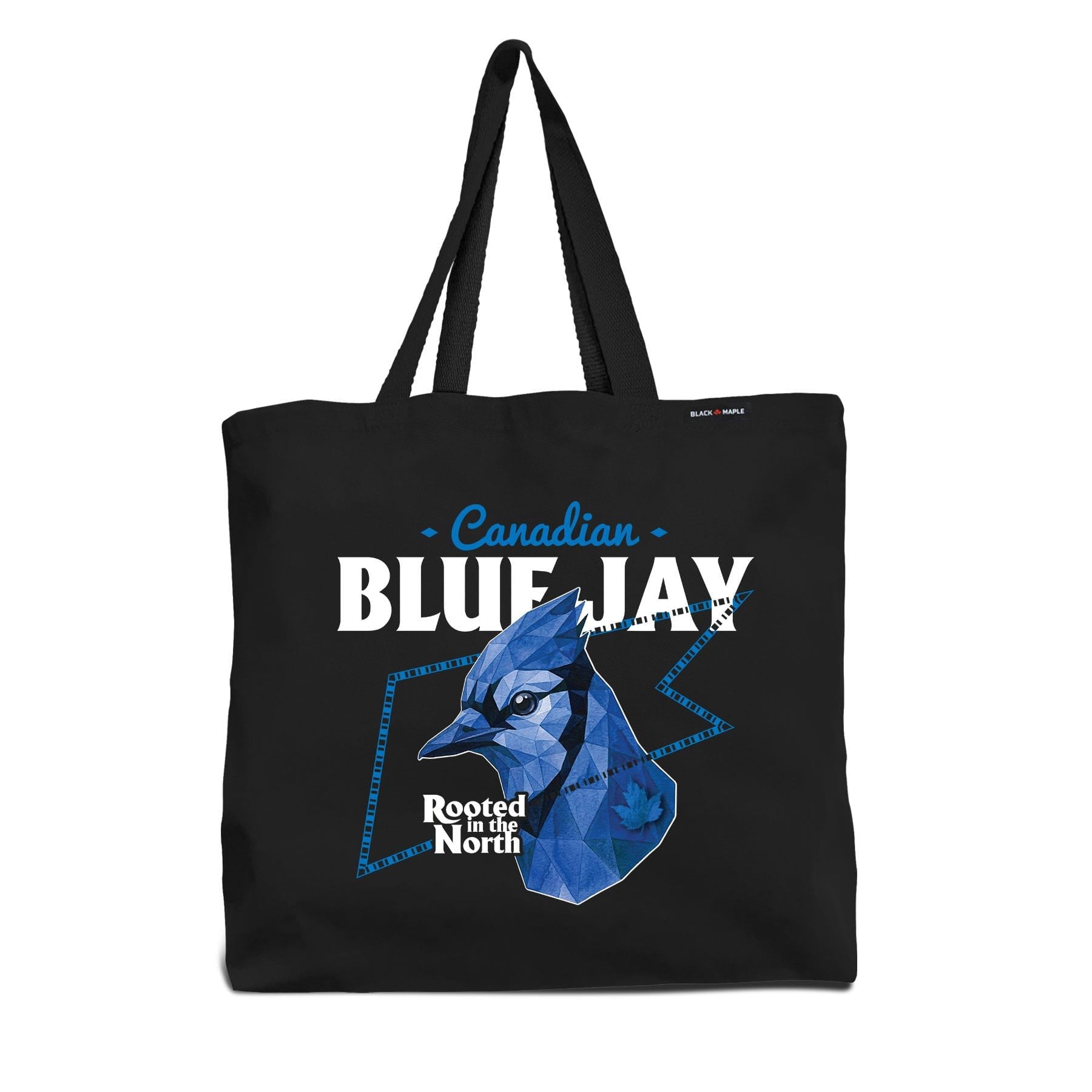 Canadian Blue Jay Low Poly Bust Tote Bag