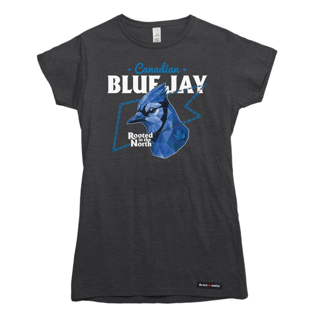 Canadian Blue Jay Low Poly Bust T-shirt