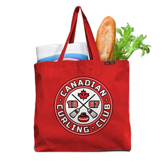 Canadian Curling Club Tote Bag