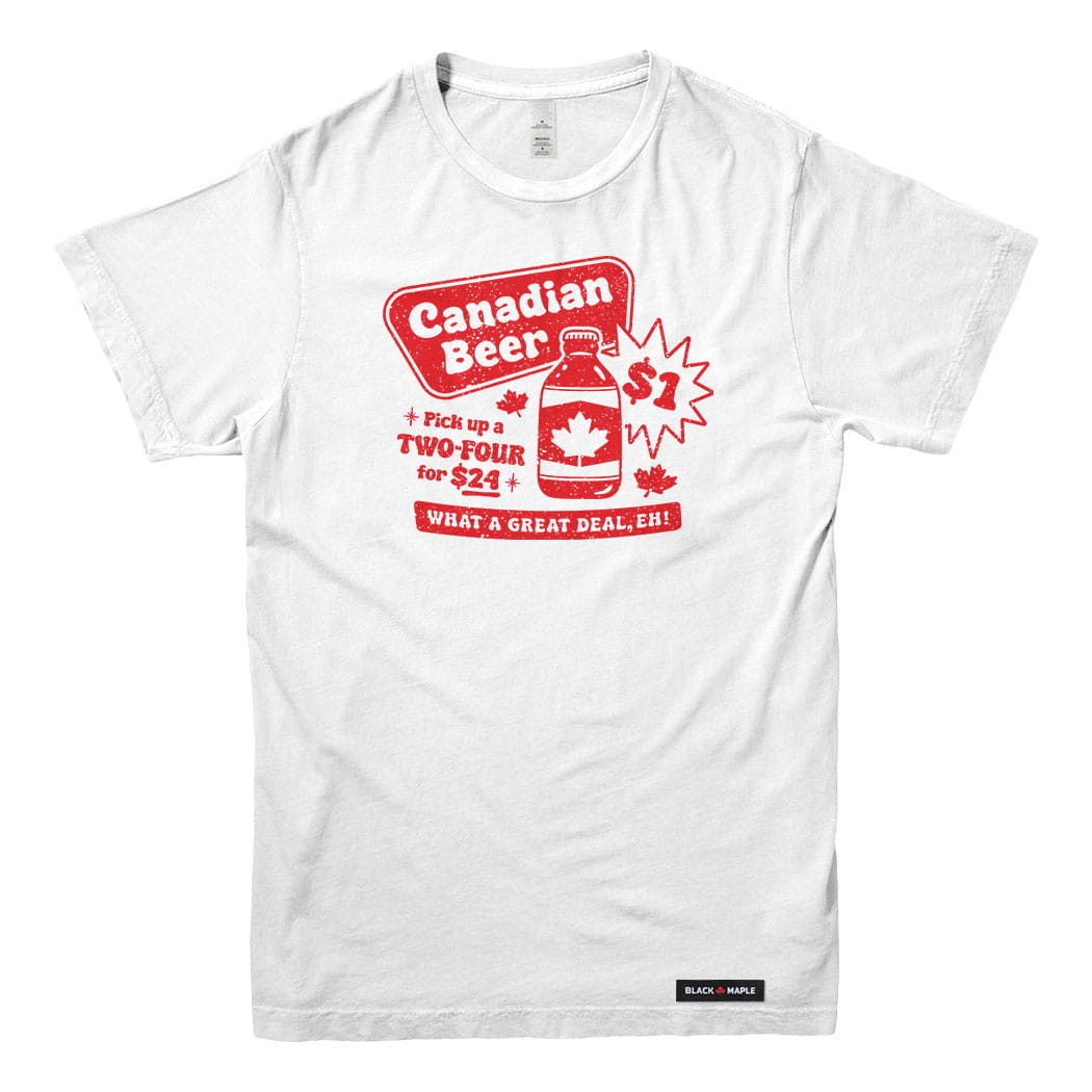 Canadian Dollar Beer T-shirt