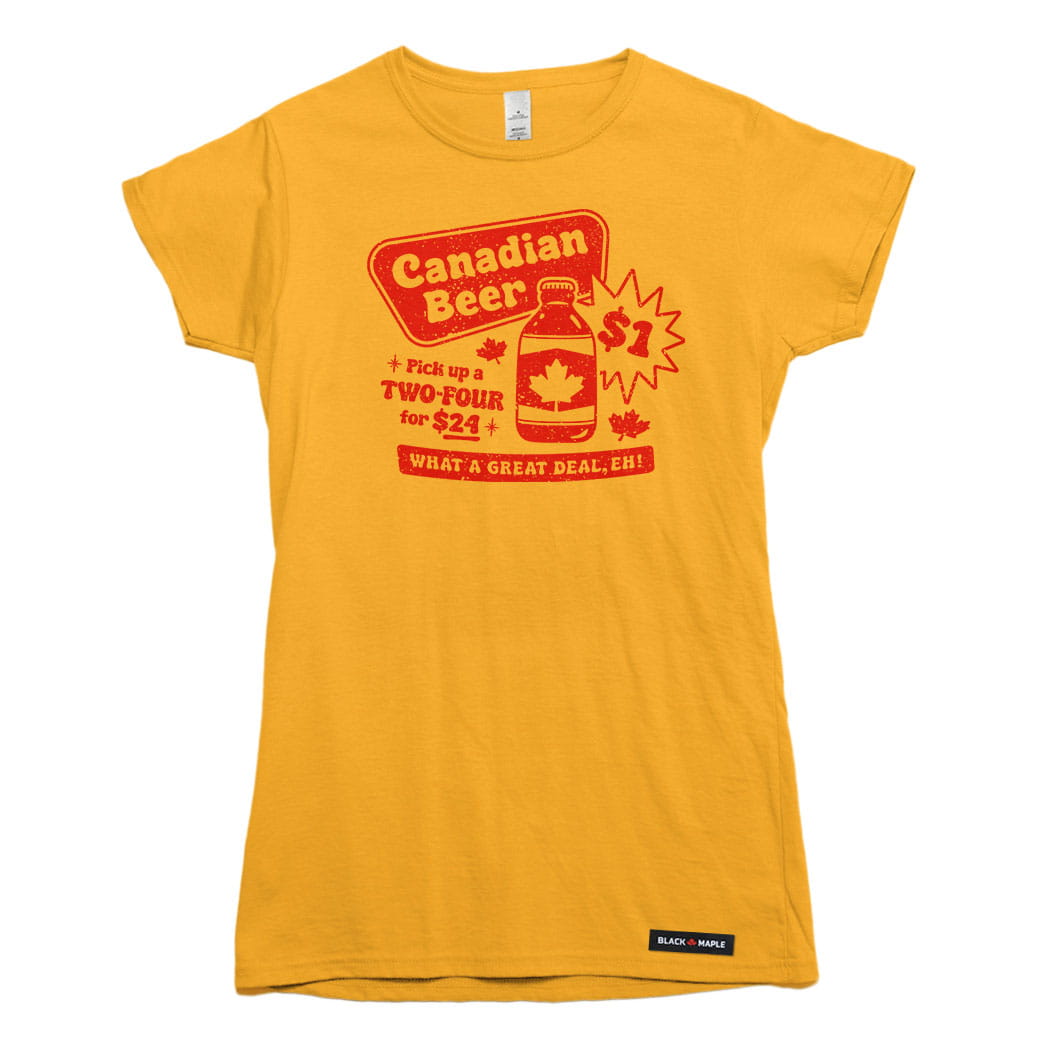 Canadian Dollar Beer T-shirt