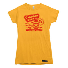 Canadian Dollar Beer T-shirt