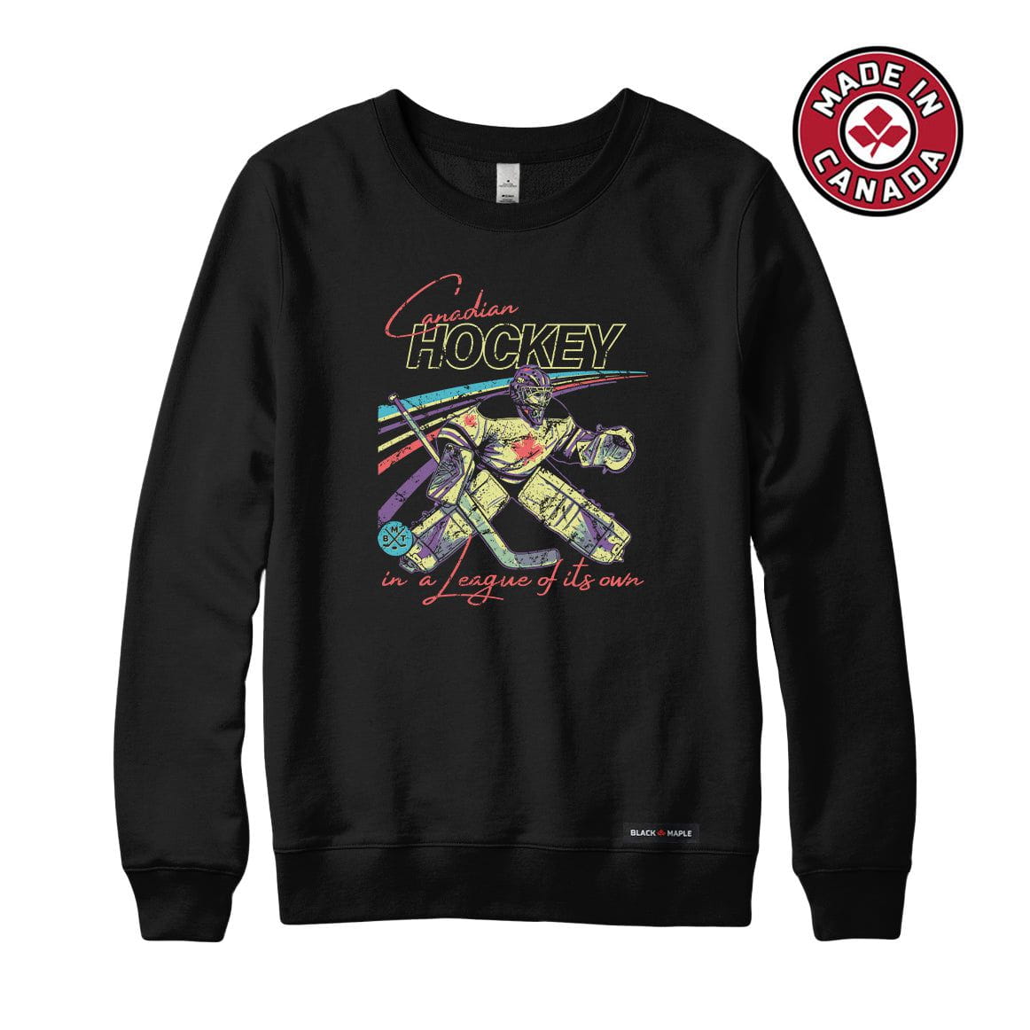 Canadian Hockey Goalie Sweatshirt