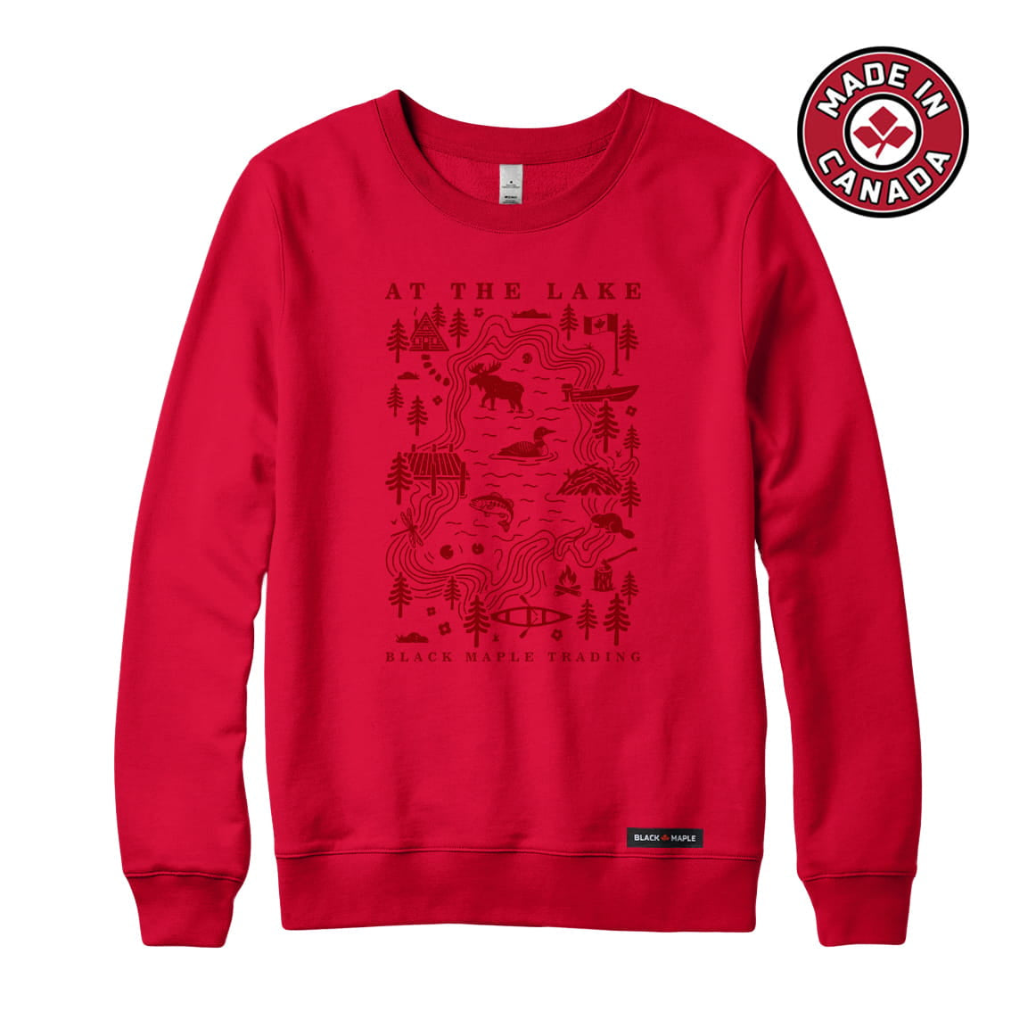 Canadian Lake Life Sweatshirt