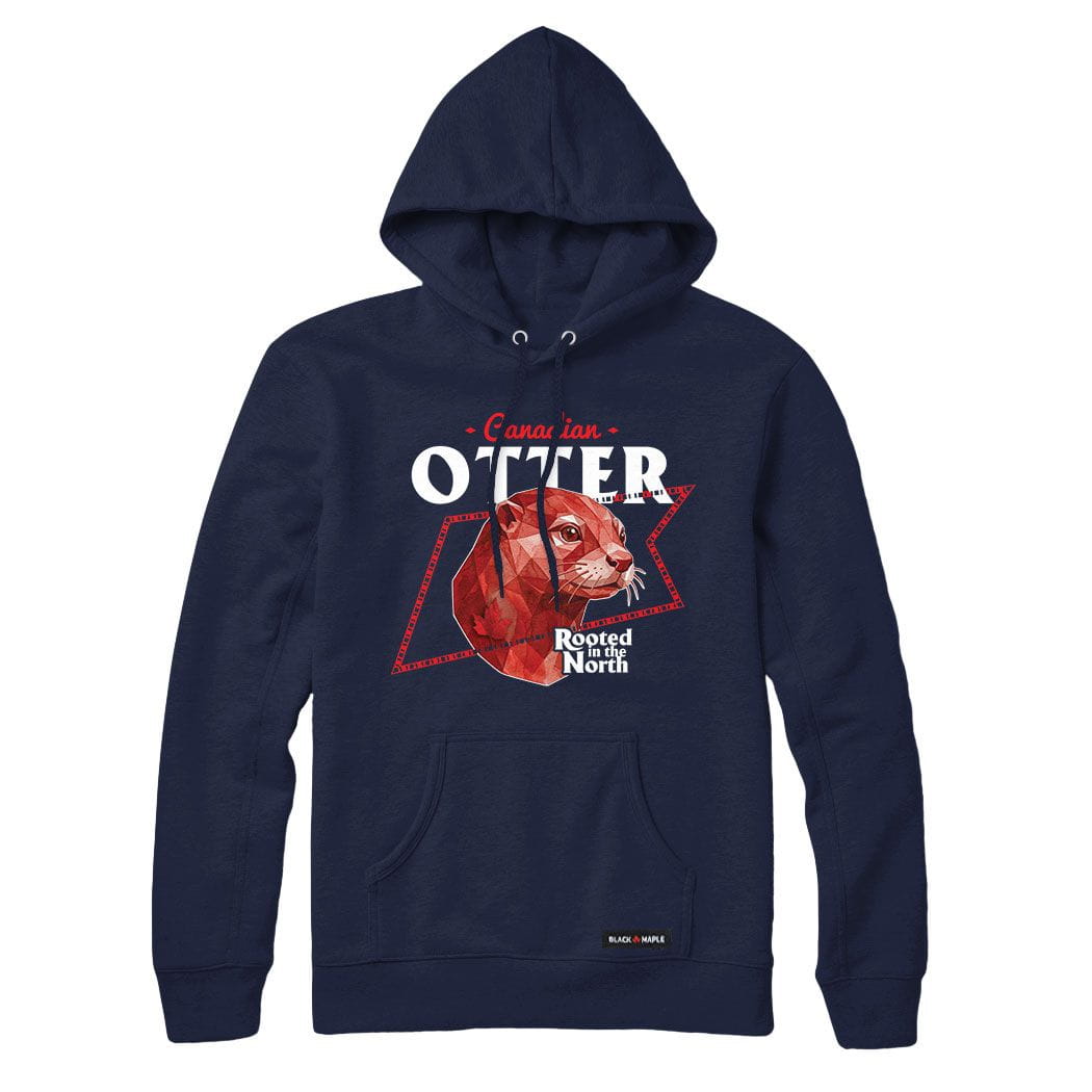 Canadian Otter Low Poly Bust Sweatshirt or Hoodie