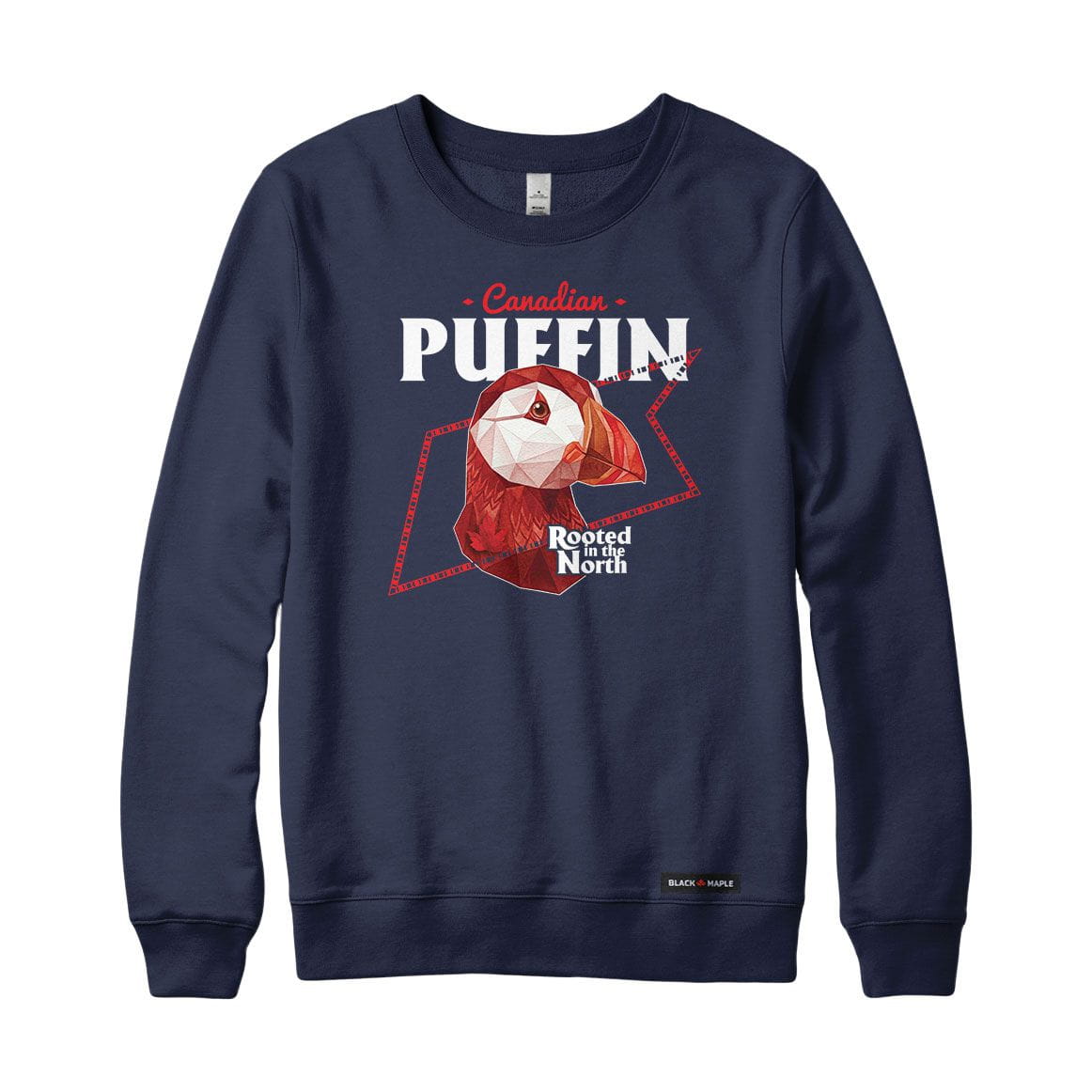 Canadian Puffin Low Poly Bust Sweatshirt or Hoodie