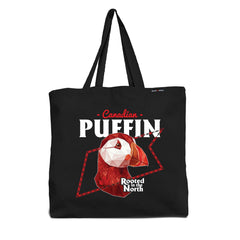 Canadian Puffin Low Poly Bust Tote Bag