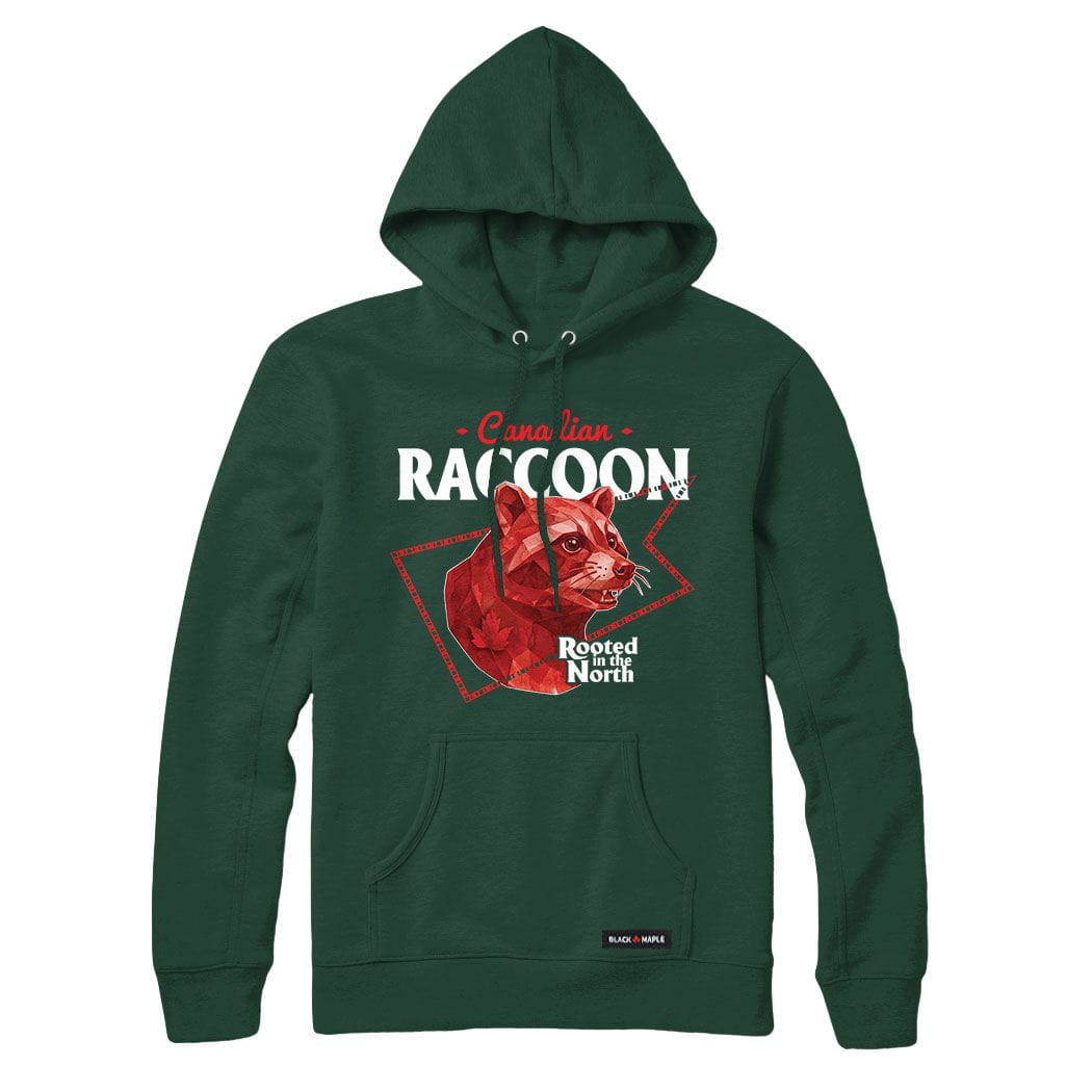 Canadian Raccoon Low Poly Bust Sweatshirt or Hoodie