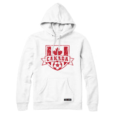 Canadian Soccer Crest Vintage Sweatshirt or Hoodie
