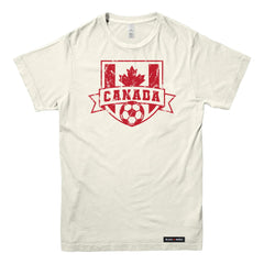 Canadian Soccer Crest Vintage T-shirt