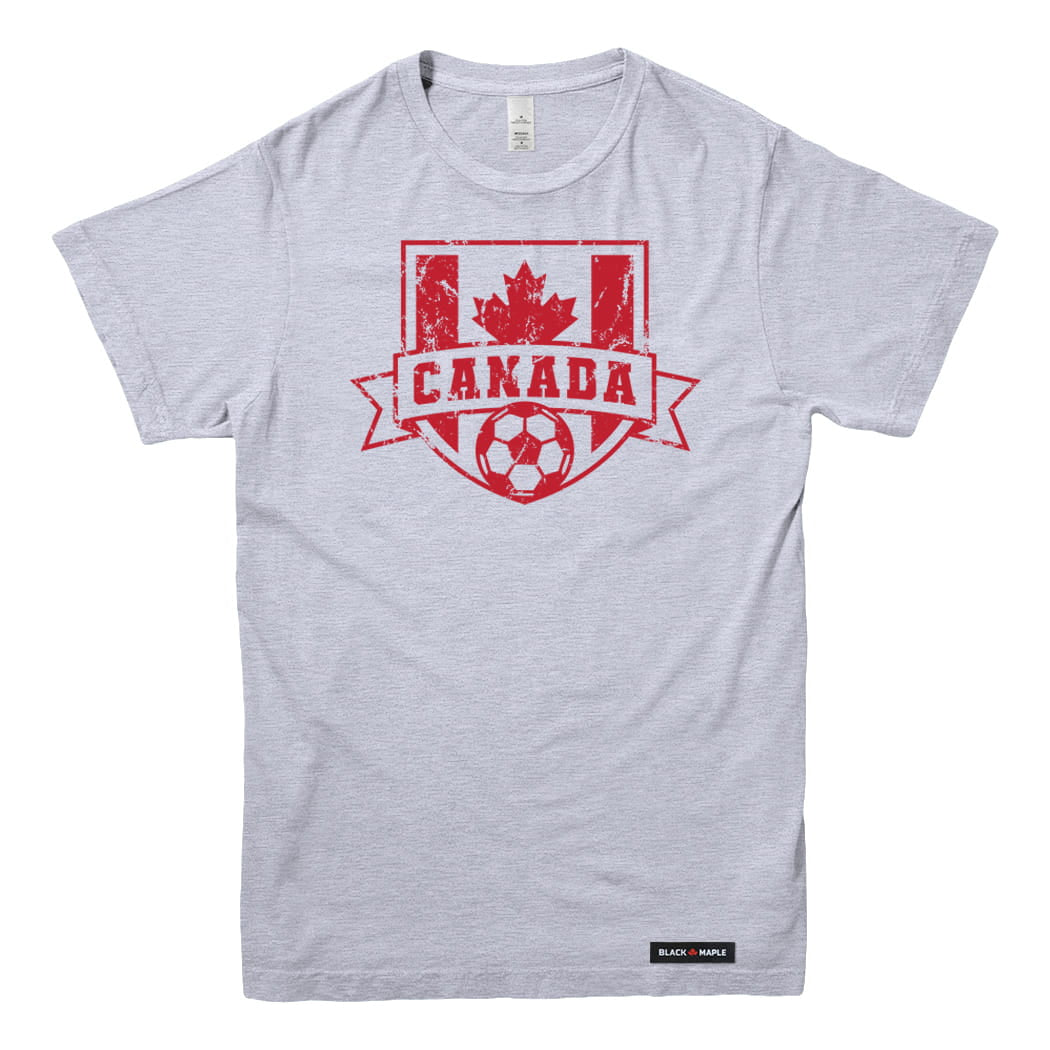Canadian Soccer Crest Vintage T-shirt