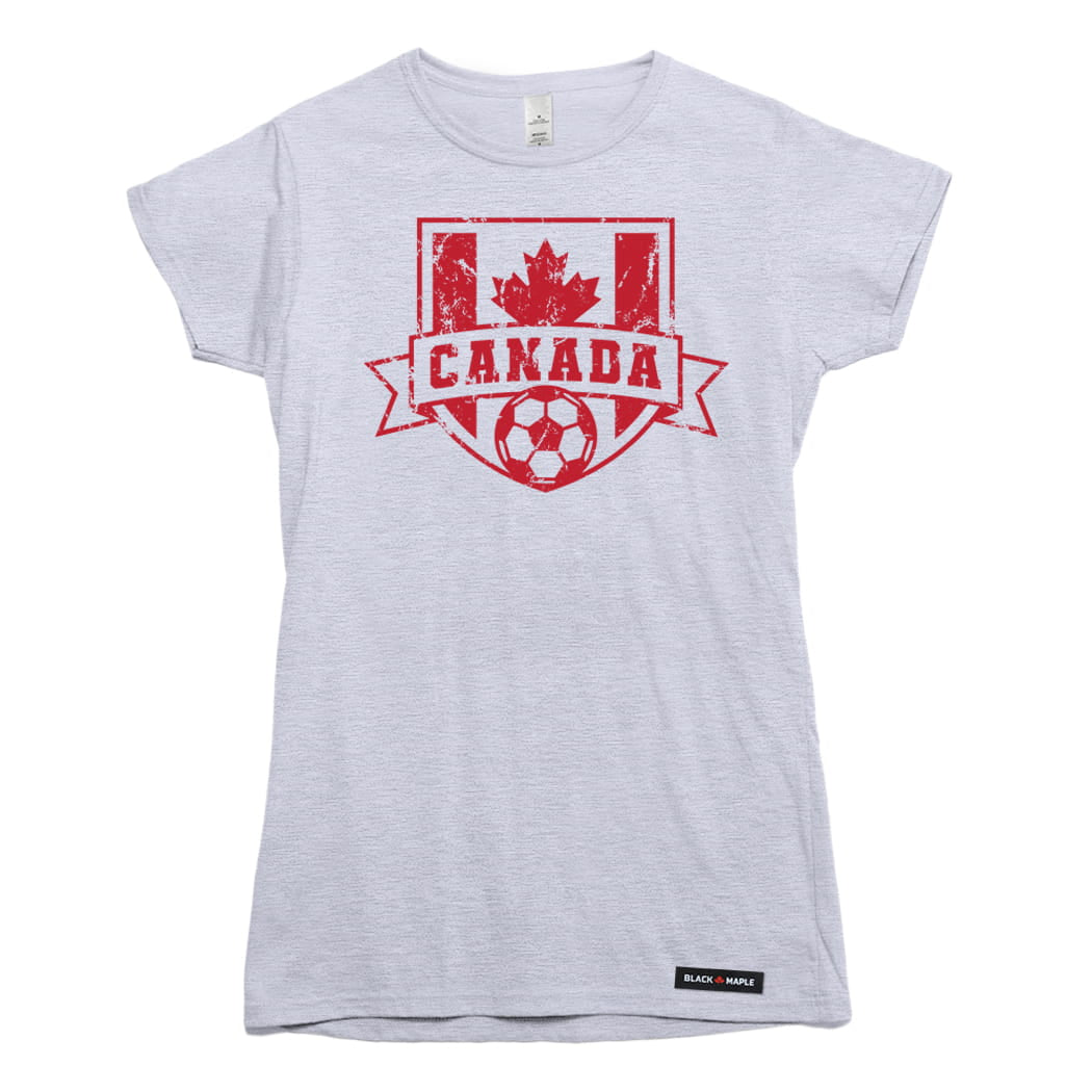 Canadian Soccer Crest Vintage T-shirt