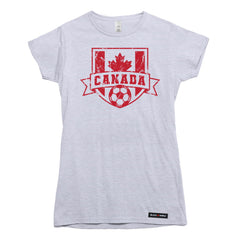 Canadian Soccer Crest Vintage T-shirt