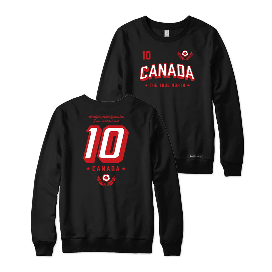 Canadian Soccer Fan Culture Design Sweatshirt or Hoodie