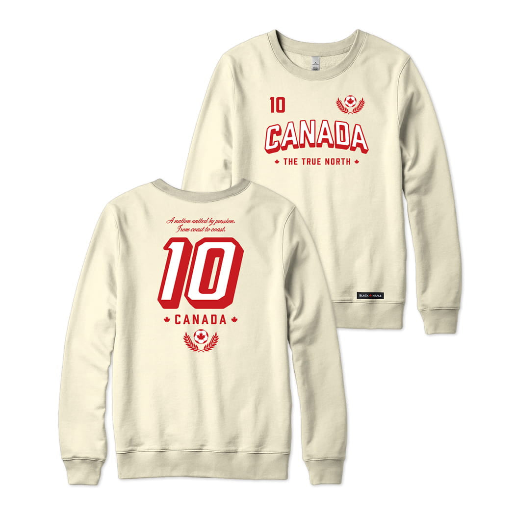 Canadian Soccer Fan Culture Design Sweatshirt or Hoodie