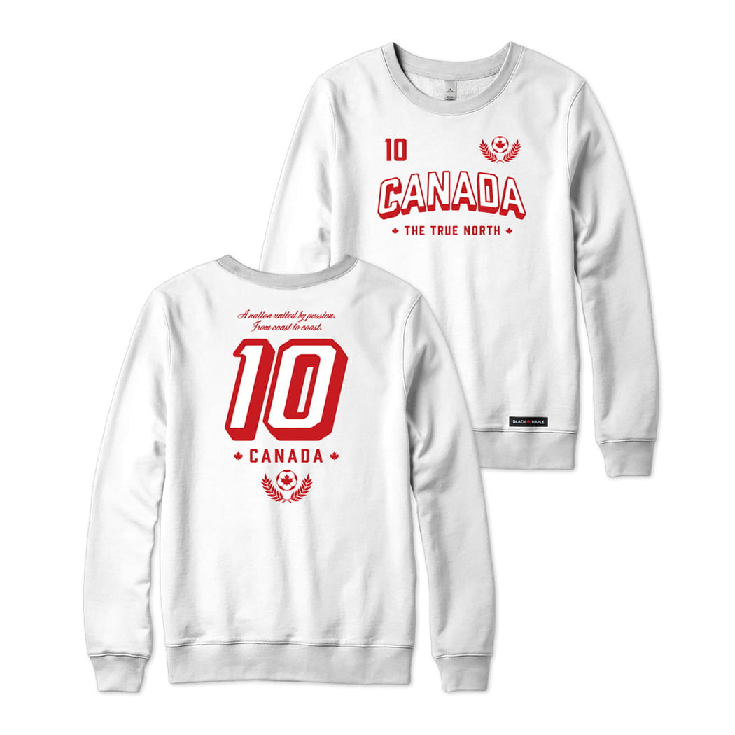 Canadian Soccer Fan Culture Design Sweatshirt or Hoodie