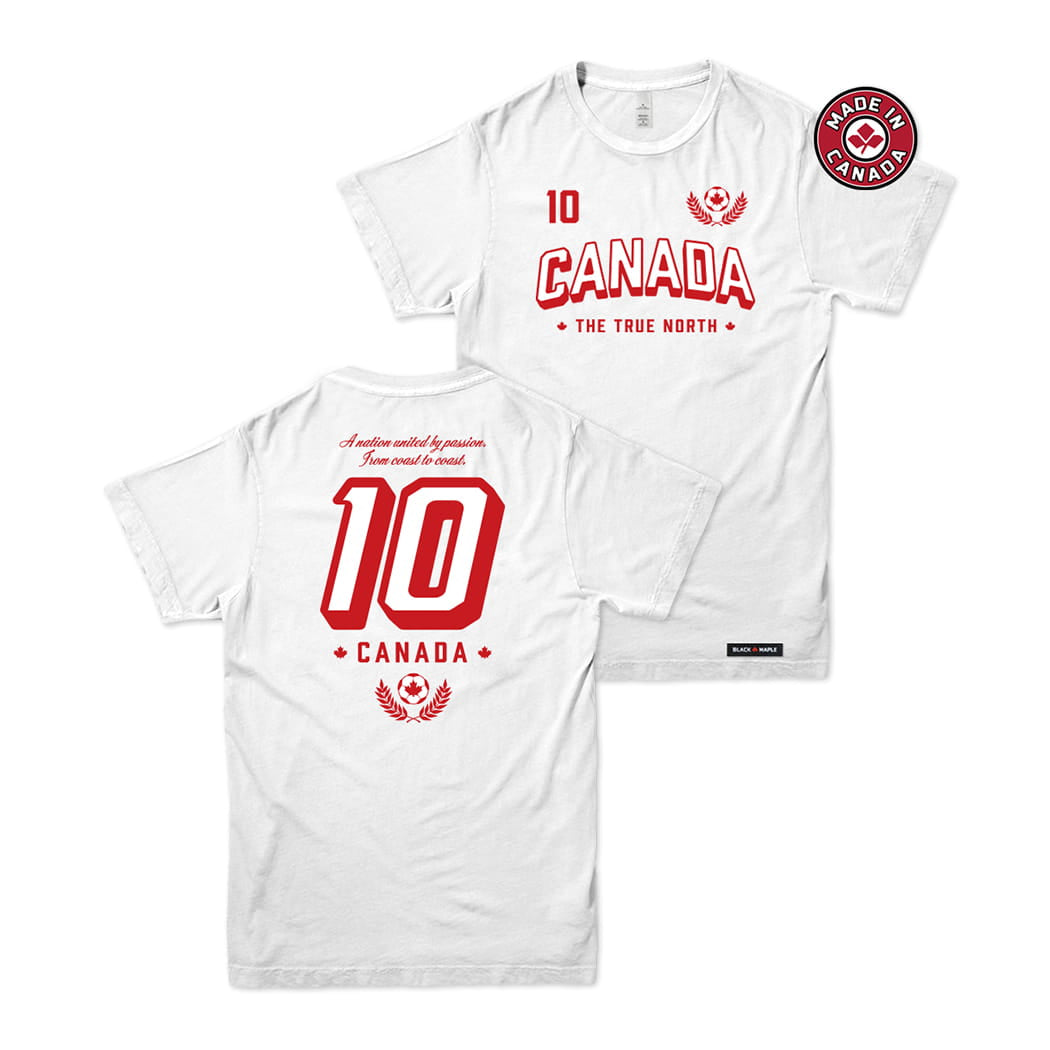 Canadian Soccer Fan Culture Design T-shirt