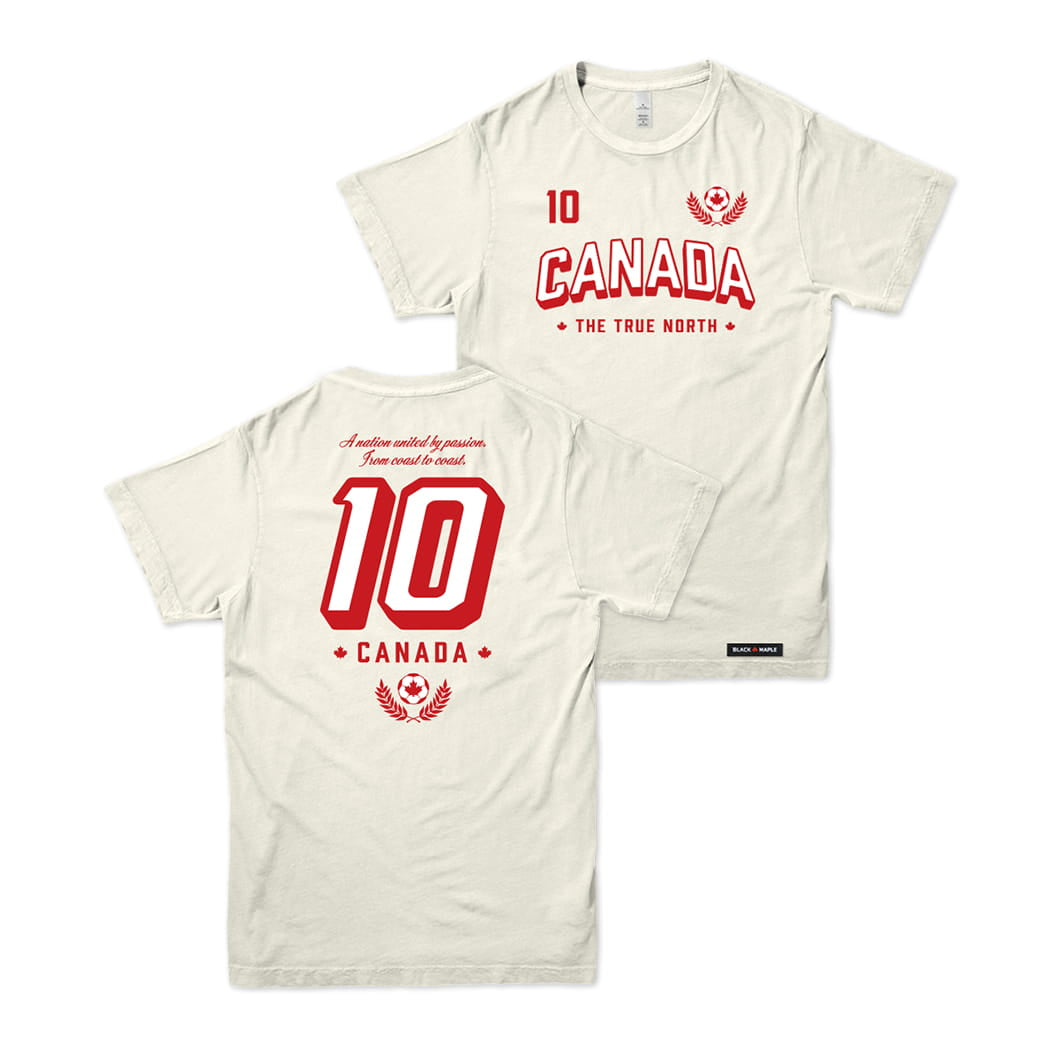 Canadian Soccer Fan Culture Design T-shirt