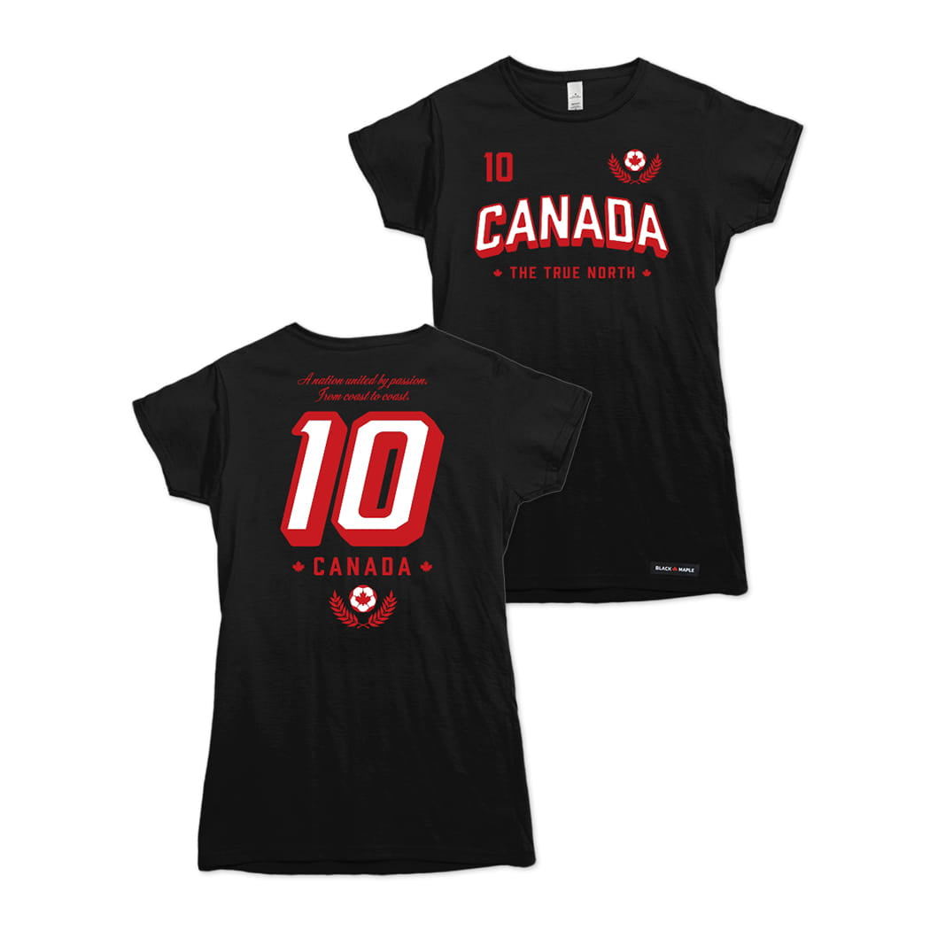 Canadian Soccer Fan Culture Design T-shirt