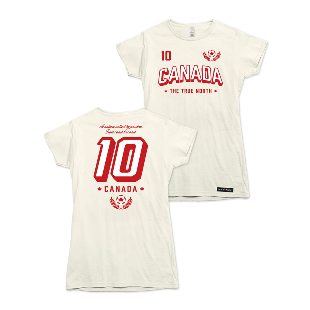 Canadian Soccer Fan Culture Design T-shirt