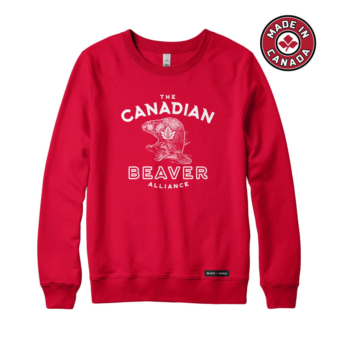 Canadian Beaver Alliance Sweatshirt and Hoodie