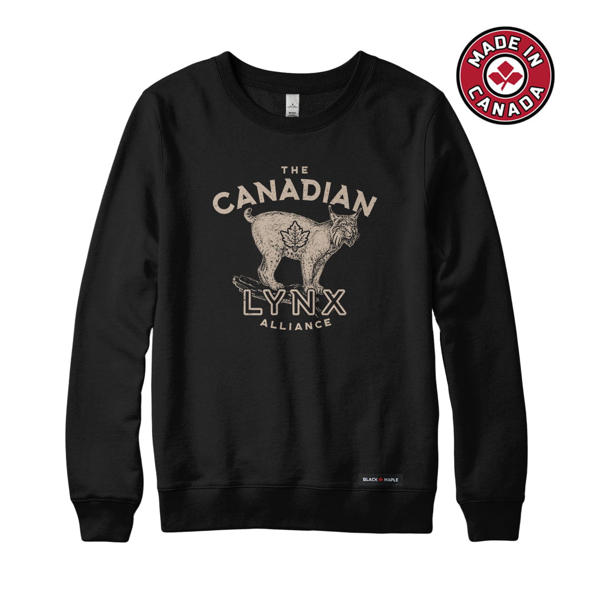 Canadian Lynx Alliance Sweatshirt and Hoodie