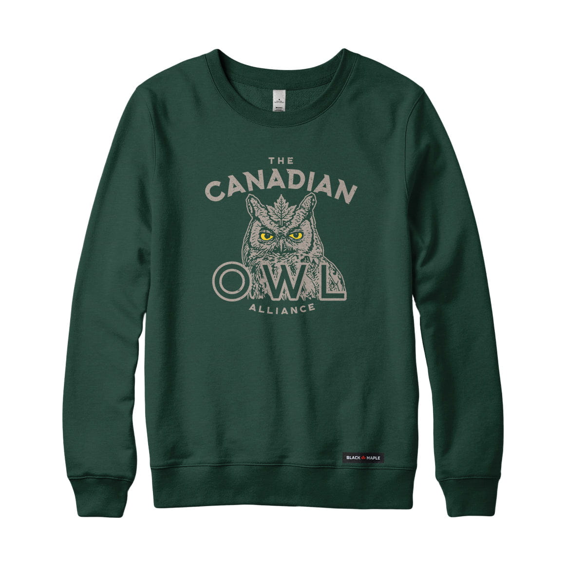Canadian Owl Alliance Sweatshirt and Hoodie