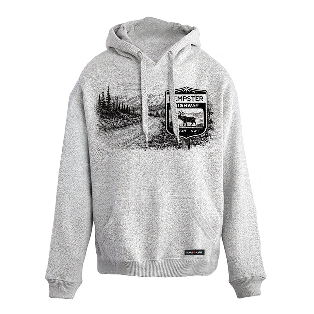 Dempster Highway Yukon Territories Road Trip Nantucket Sweatshirt or Hoodie